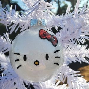 Hello Kitty Christmas Ornaments set of 6 new